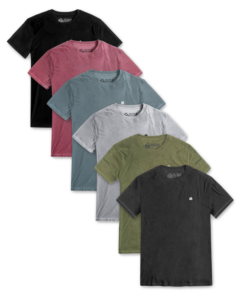 Custom 6 Pack Active Tee - Branded-Front