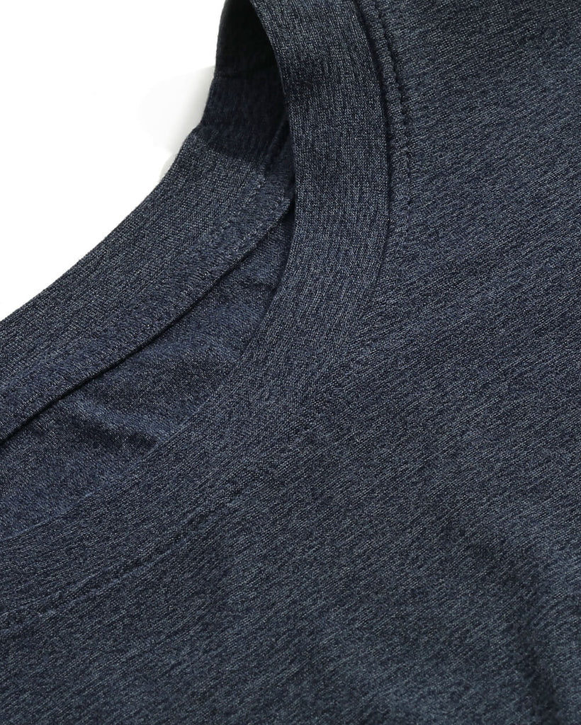Long Sleeve Active Tee - Non-Branded-Navy-Detail!1