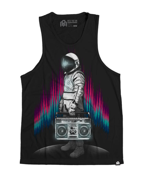 AstroBlaster Tank-Black-Front