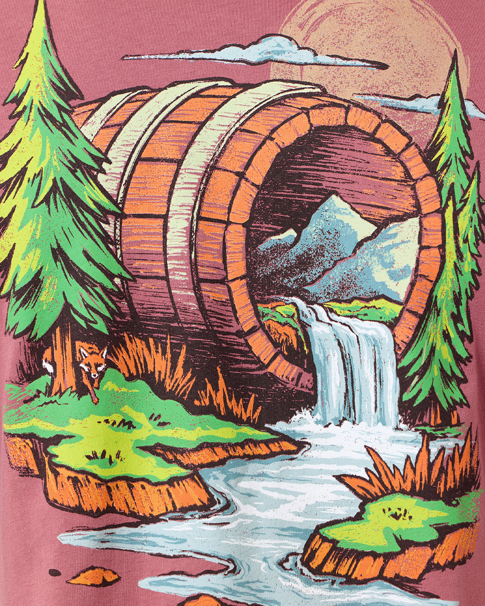 Barrel Falls Tee-Heather Mauve-Regular-Detail2--Nico---L