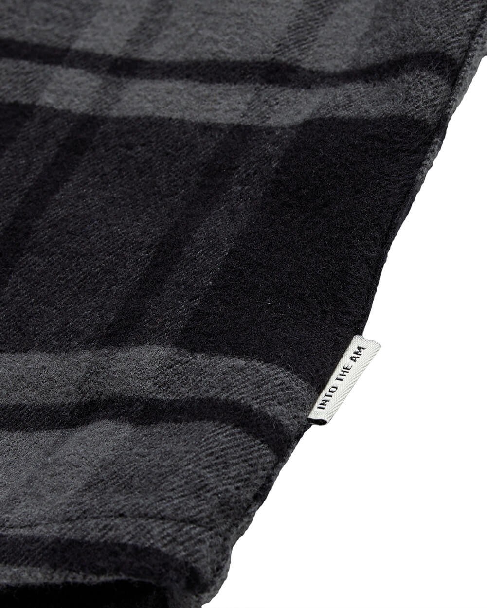 Fairbanks Flannel-Black/Dark Charcoal-Regular-Detail3--Zac---L