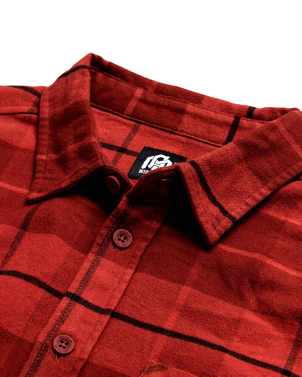 Fairbanks Flannel-Dark Red-Regular-Detail2--Zac---L