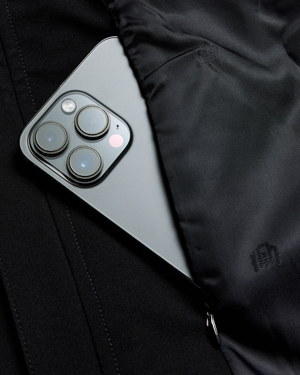 Heritage Bomber Jacket-Black-Regular-Detail3--Zac---L