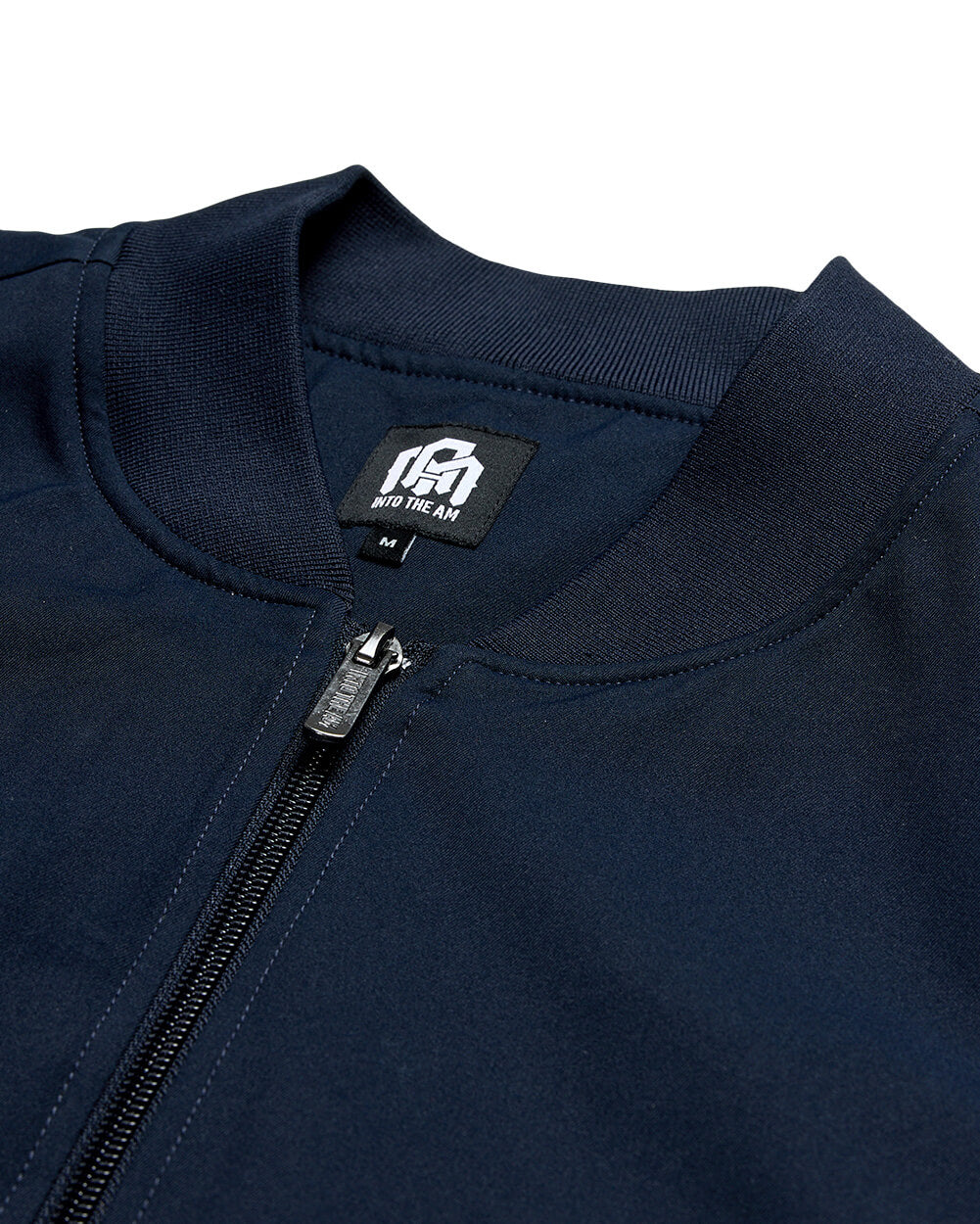 Heritage Bomber Jacket-Navy-Regular-Detail--Zac---L