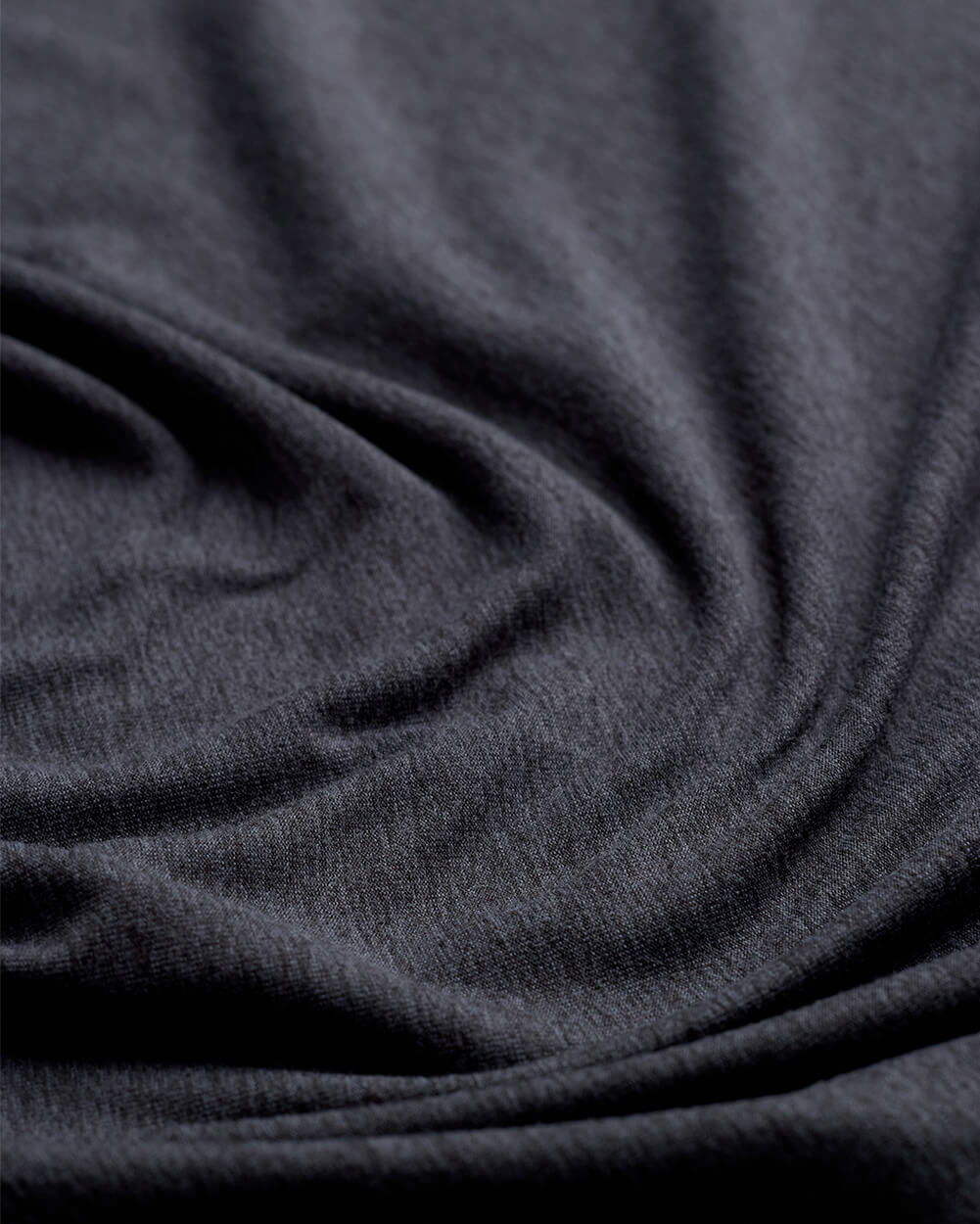 Long Sleeve Hooded Active Tee - Non-Branded-Charcoal-Regular-Detail--Zac---L