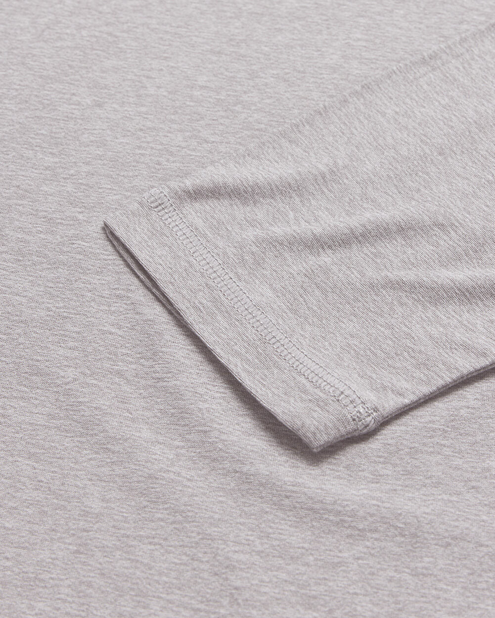 Long Sleeve Active Tee - Non-Branded-Grey-Regular-Detail--Model---L