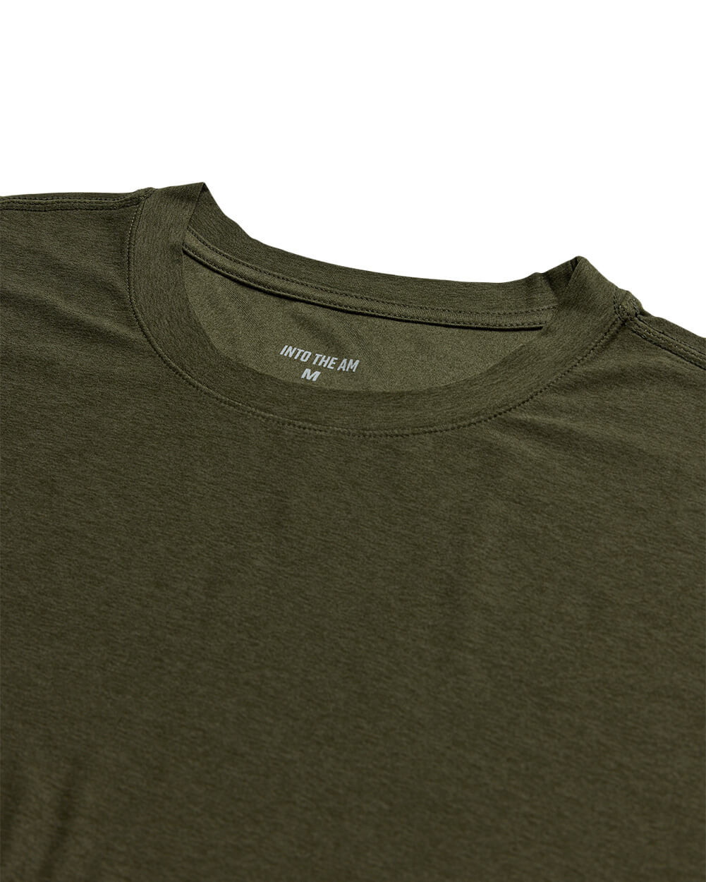 Long Sleeve Active Tee - Non-Branded-Midnight Olive-Regular-Detail--Model---L