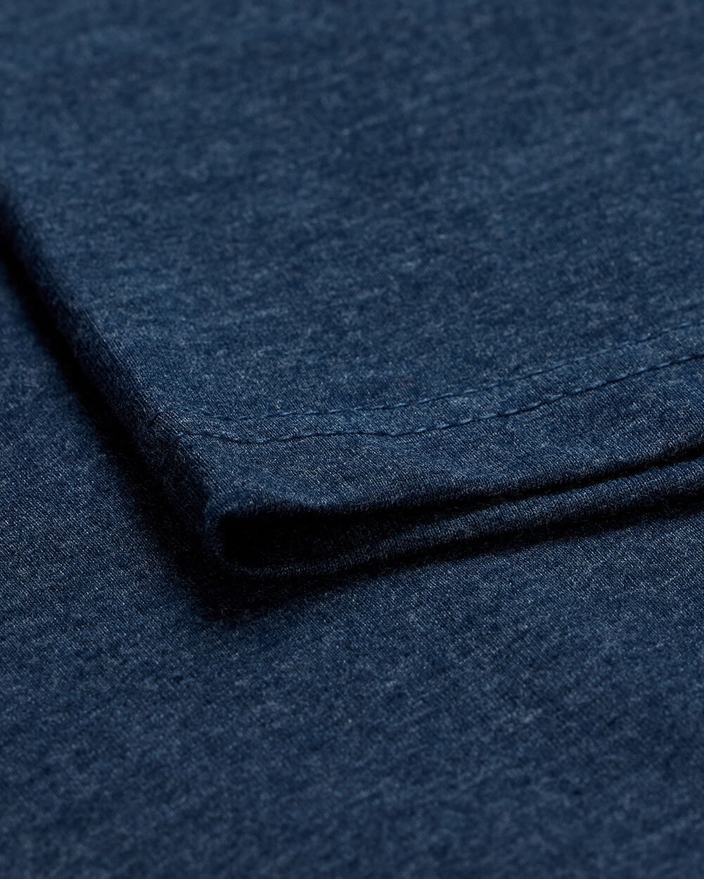 Basic Tee - Branded-Navy-Detail2--Model---M-Regular