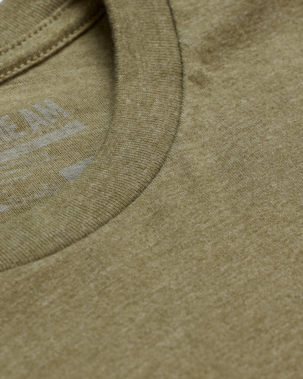 Basic Tee - Non-Branded-Olive Green-Detail 1--Nico---L-Regular