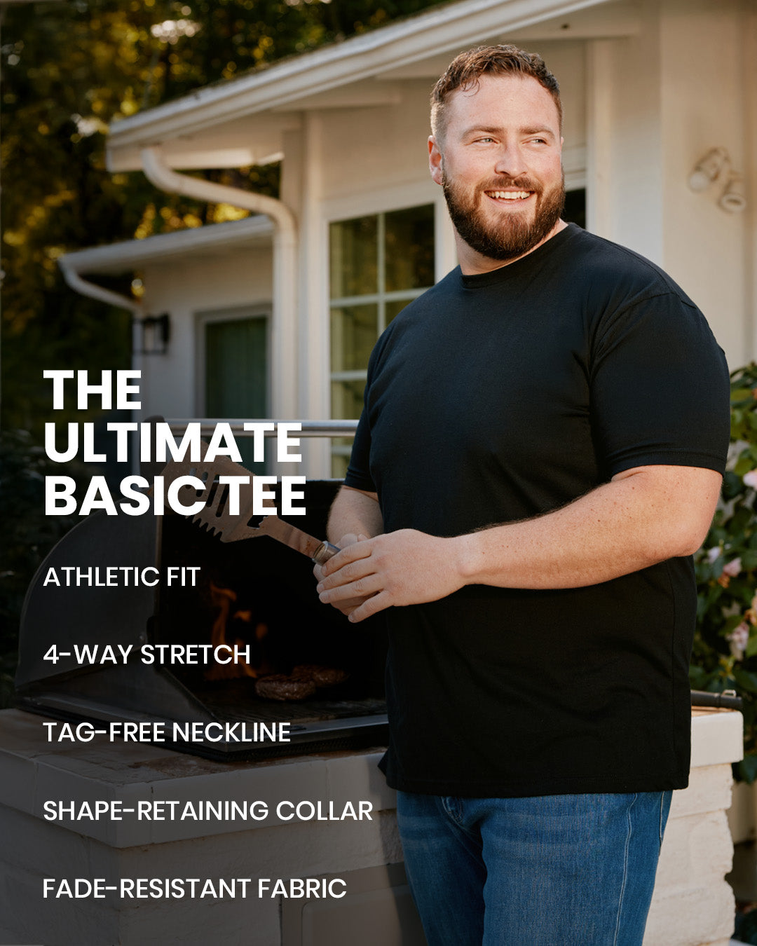 Basic Tee - Non-Branded-allskus-usp-info-hide-live