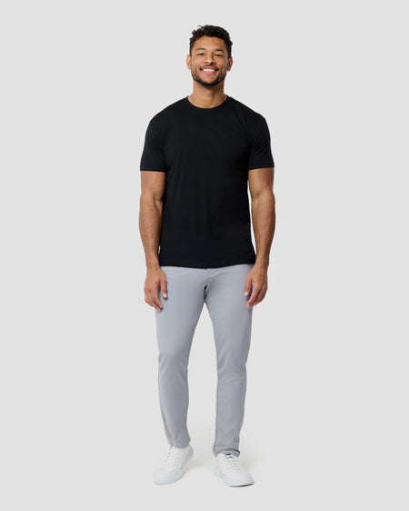 Basic Tee - Non-Branded-Black-Regular-Full--Nico---L
