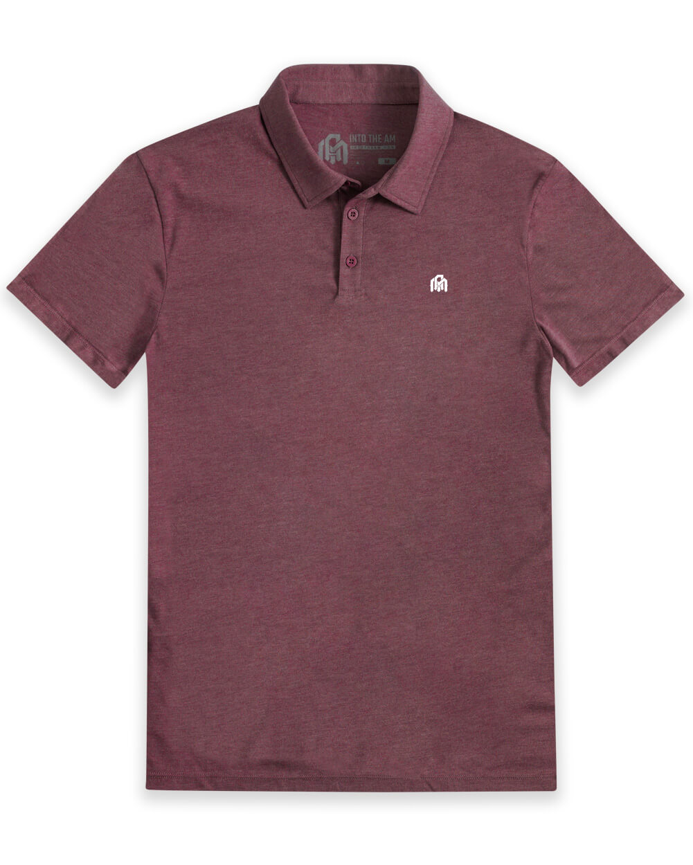 Polo - Branded-Maroon-Mock-Regular