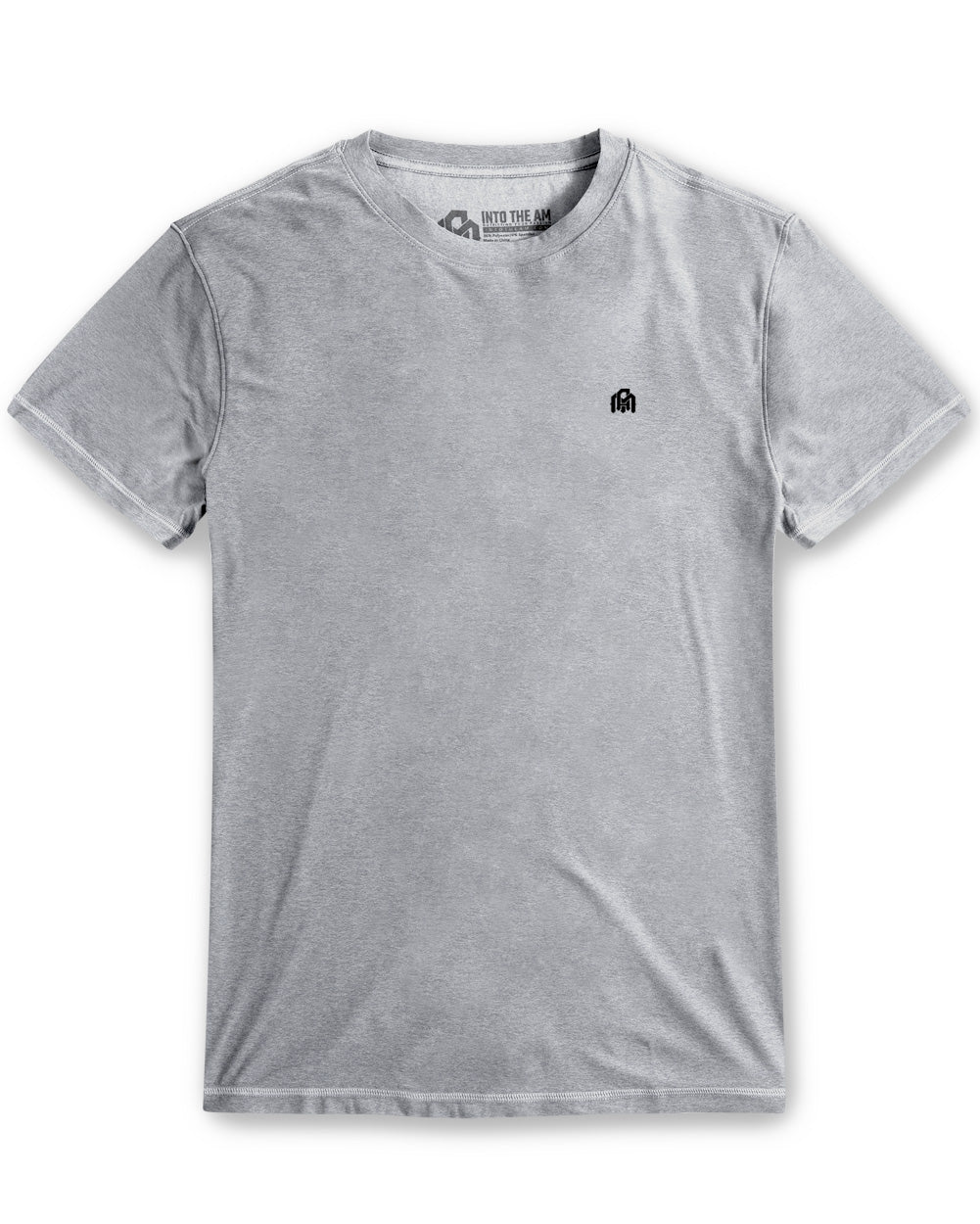 Active Tee - Branded-Grey-Front-Regular
