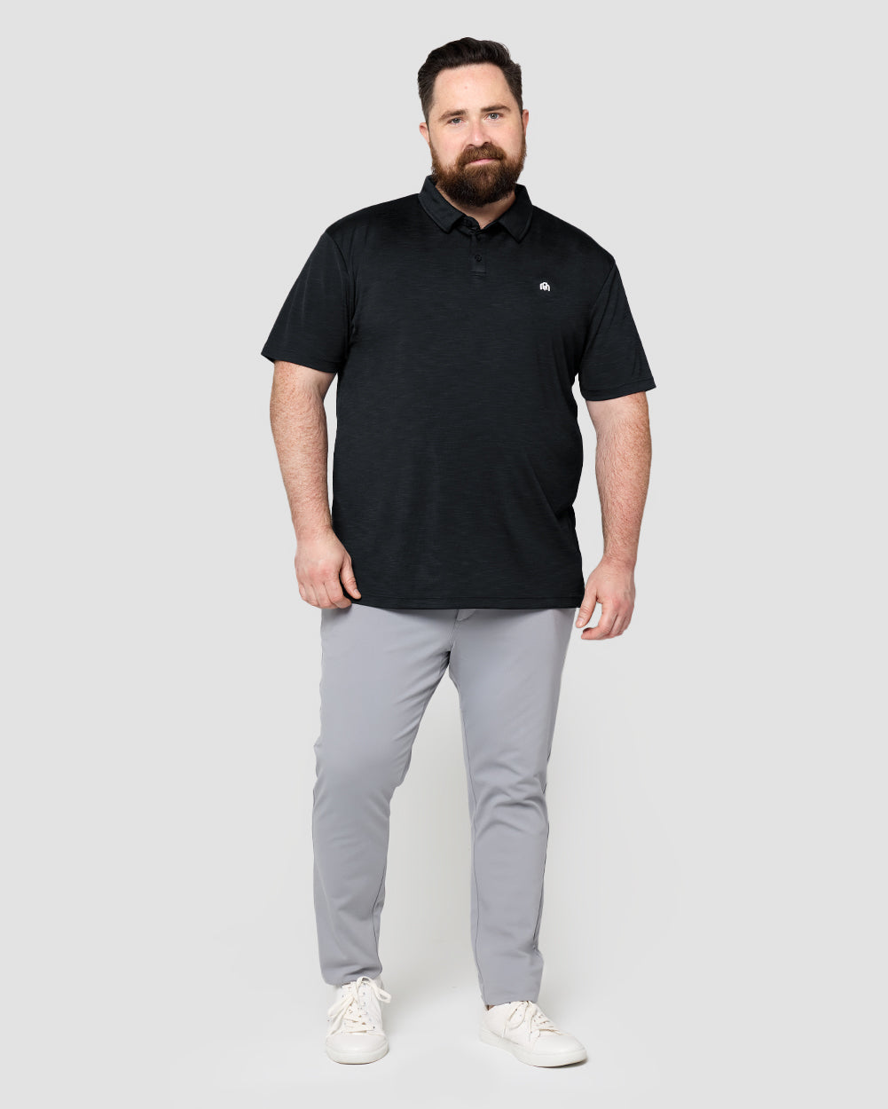 Performance Polo - Branded-Black-Regular-Full--Ross-2X