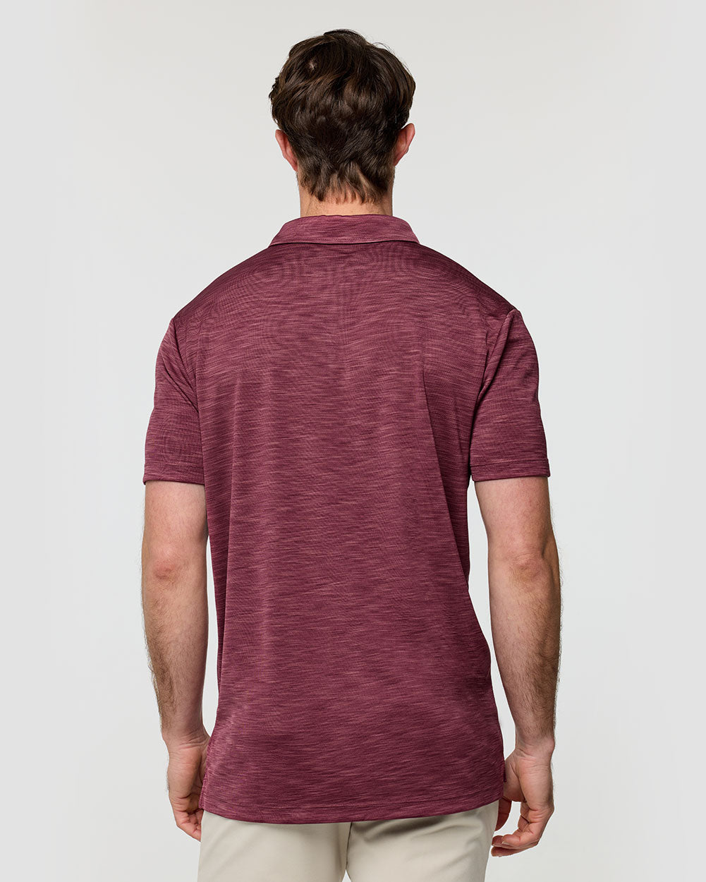 Performance Polo - Branded-Maroon-Regular-Back--Alex---M