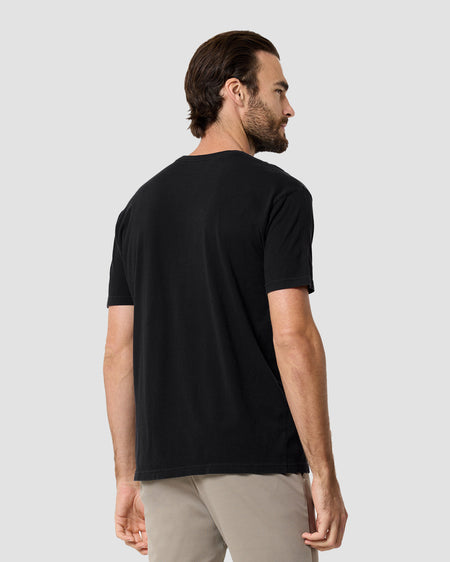 Cosmic Intruder Vintage Tee-Vintage Black-Back--Clayton---M