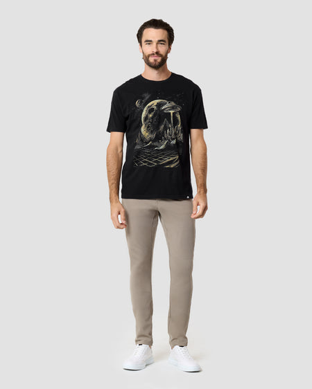 Cosmic Intruder Vintage Tee-Vintage Black-Full--Clayton---M