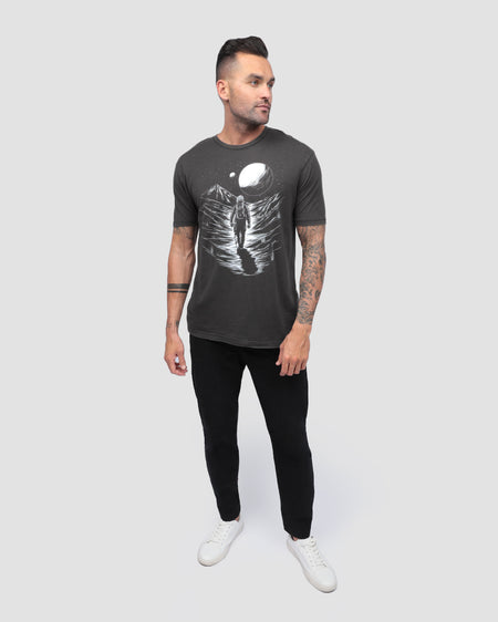 Cosmic Wanderer Vintage Tee-Vintage Graphite Black-Regular-Full--Zach---L