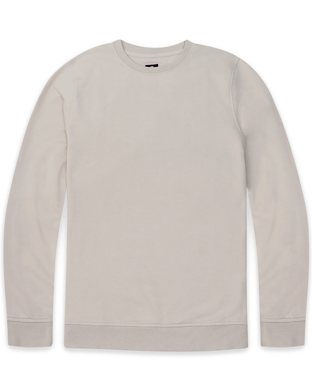 Crewneck Sweatshirt - Non-Branded-Beige-Front
