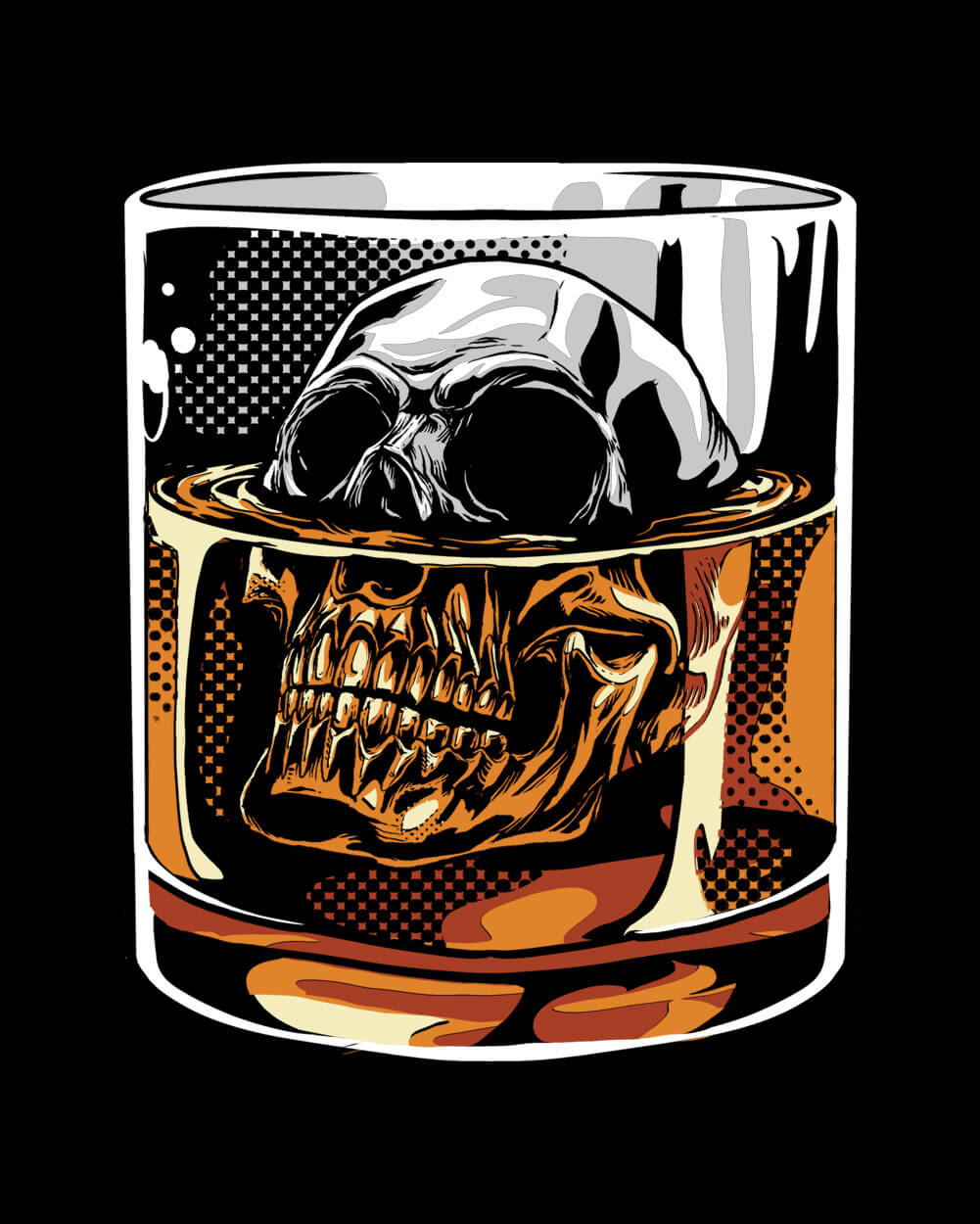 Dark Elixir Tee-Black-Regular-Swatch--Model---L