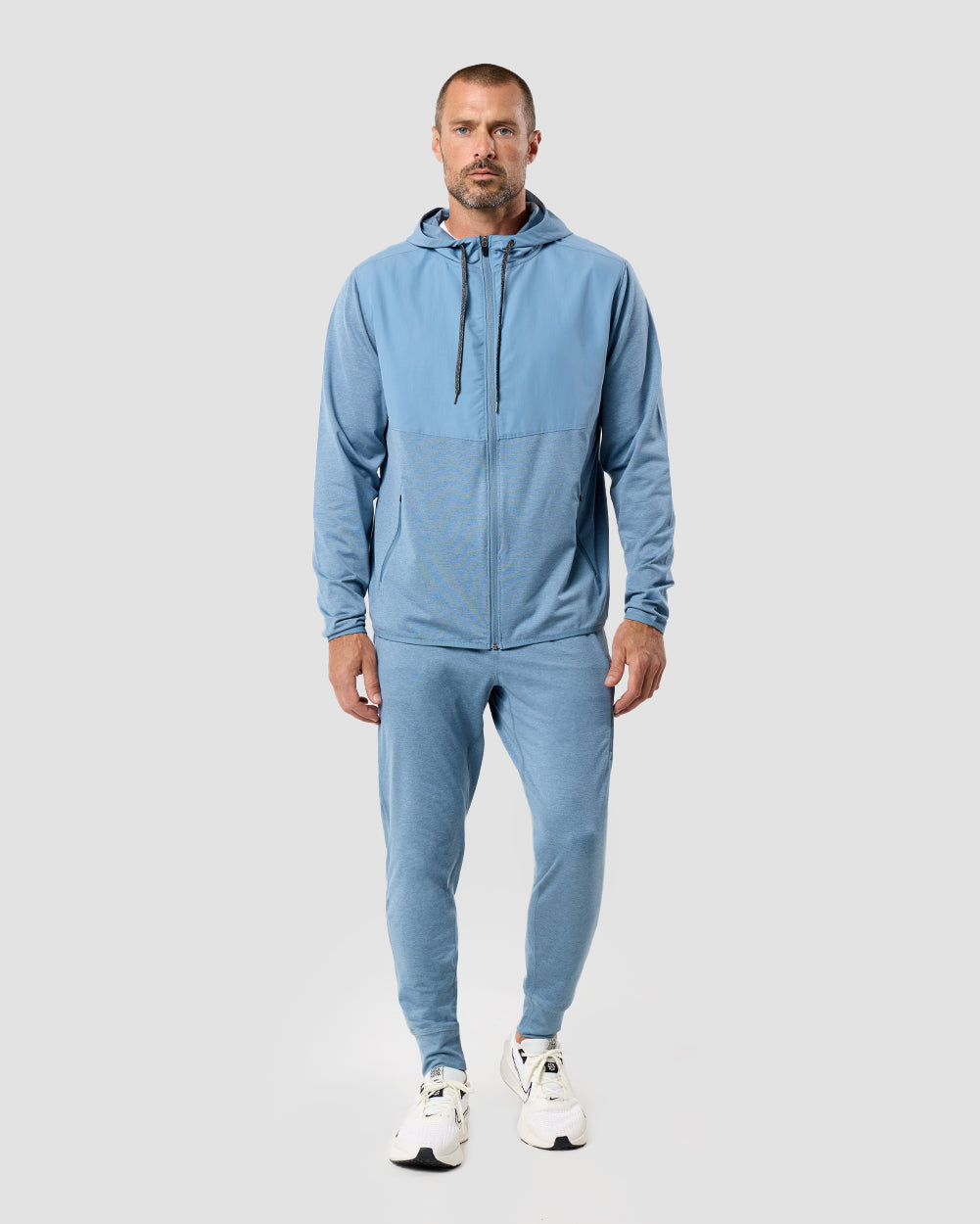 Daybreak Performance Jacket - Non-Branded-Dusty Blue-Regular-Full--Zac---L