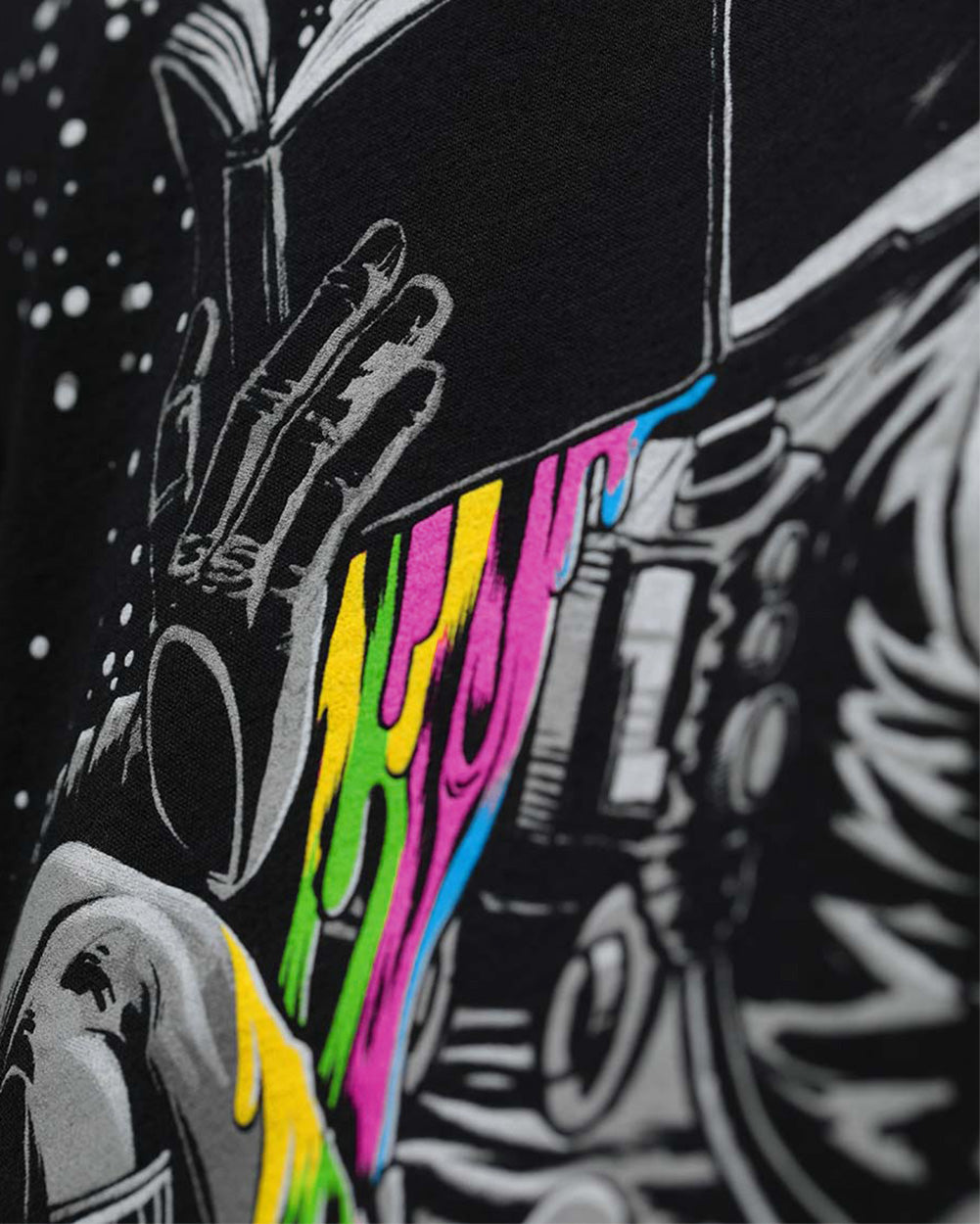 Galactic Wisdom Tank-Black-Regular-Detail--Alex---M