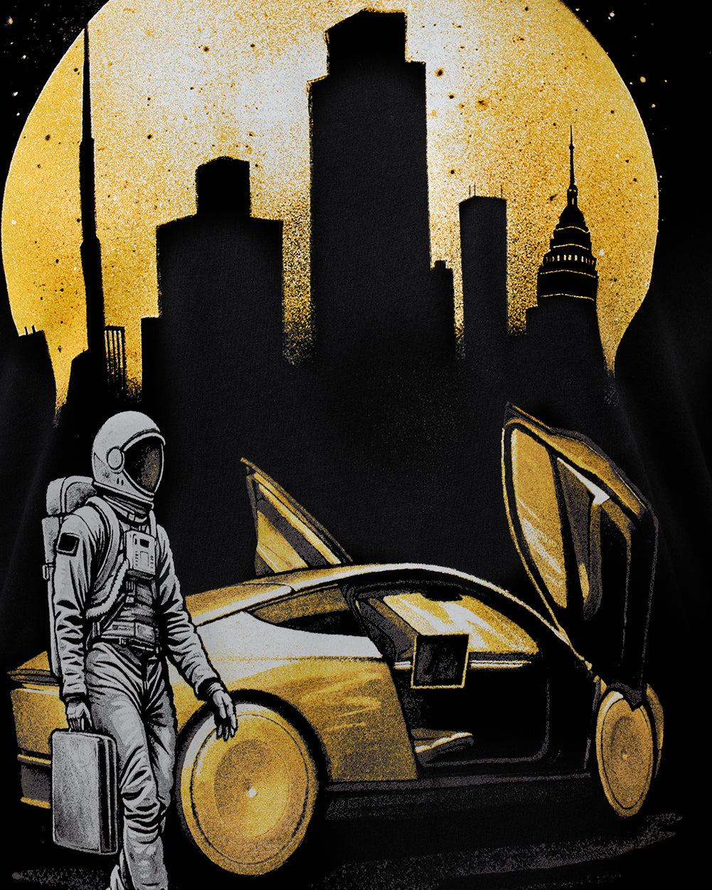 Golden Transit Glow-in-the-Dark Tee-Black-Regular-Detail--Nico---L