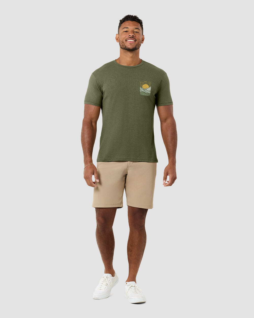 Emerald Ridge Tee-Olive Green-Regular-Full--Nico---L