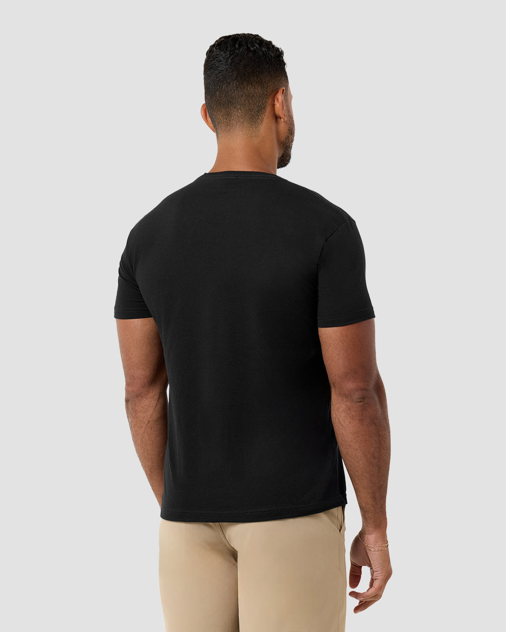 Savanna King Glow-in-the-Dark Tee-Black-Regular-Back--Model---L