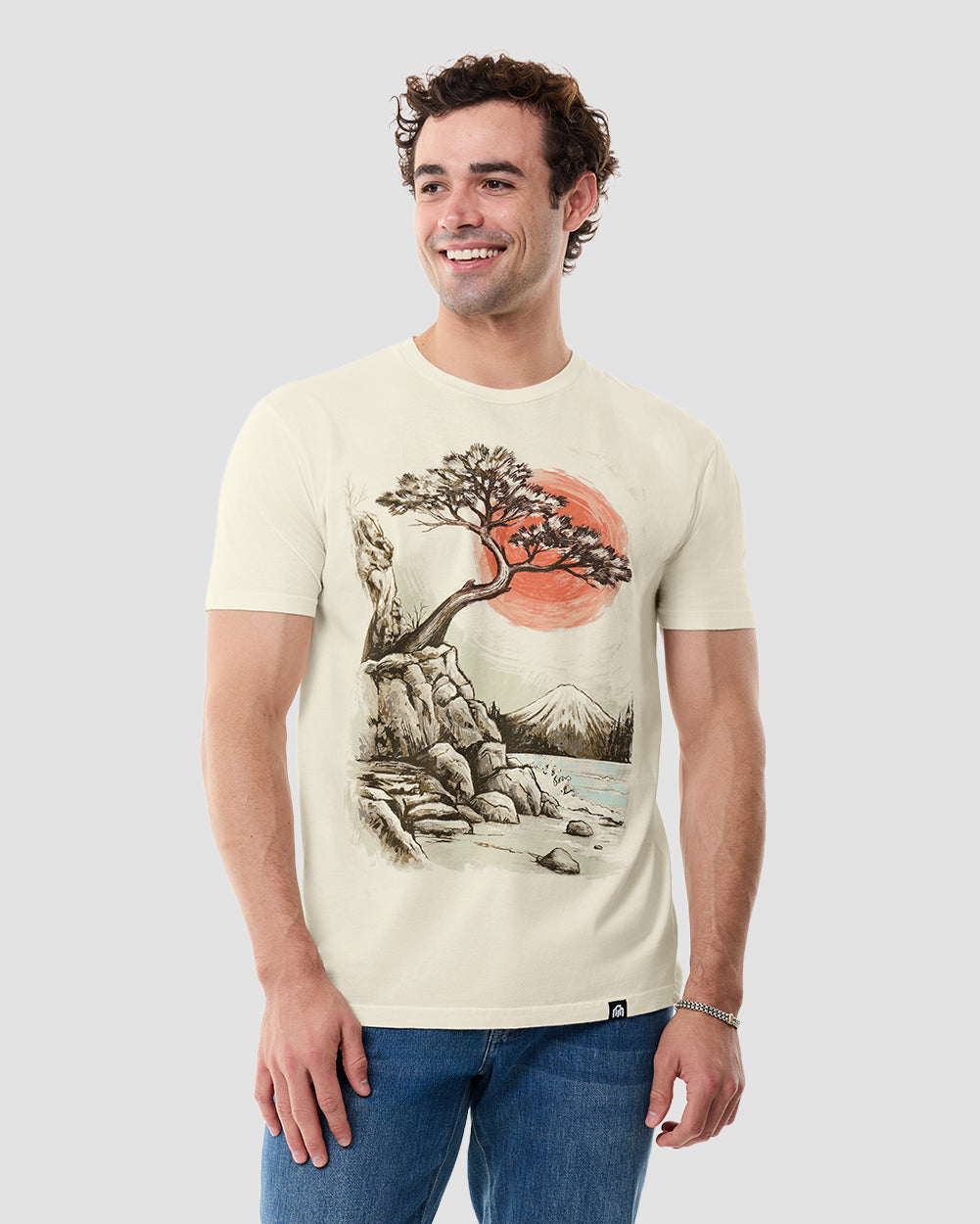 Solstice Shore Vintage Tee-Vintage Natural-Front--Chase---M