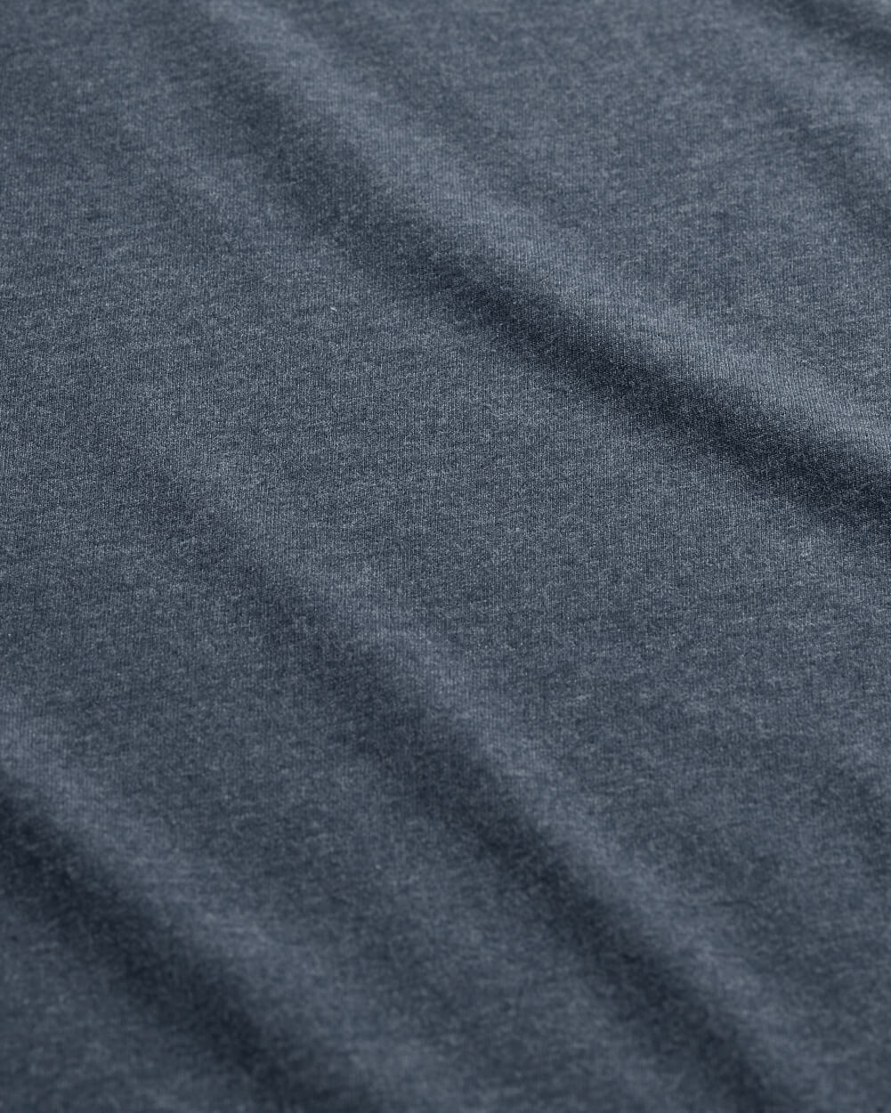 Long Sleeve Henley Tee - Non-Branded-Navy-Macro