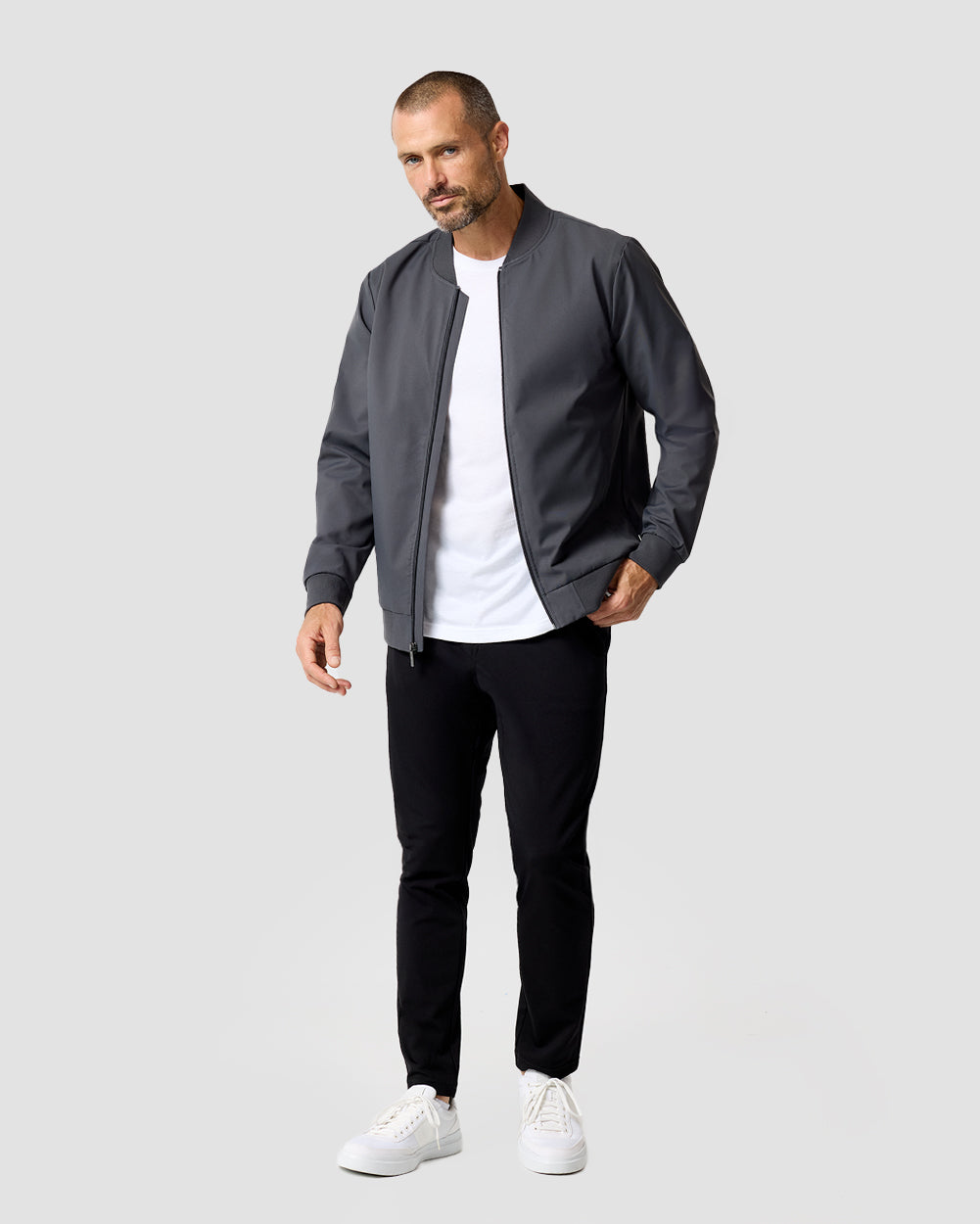 Heritage Bomber Jacket-Charcoal-Regular-Full2--Zac---L