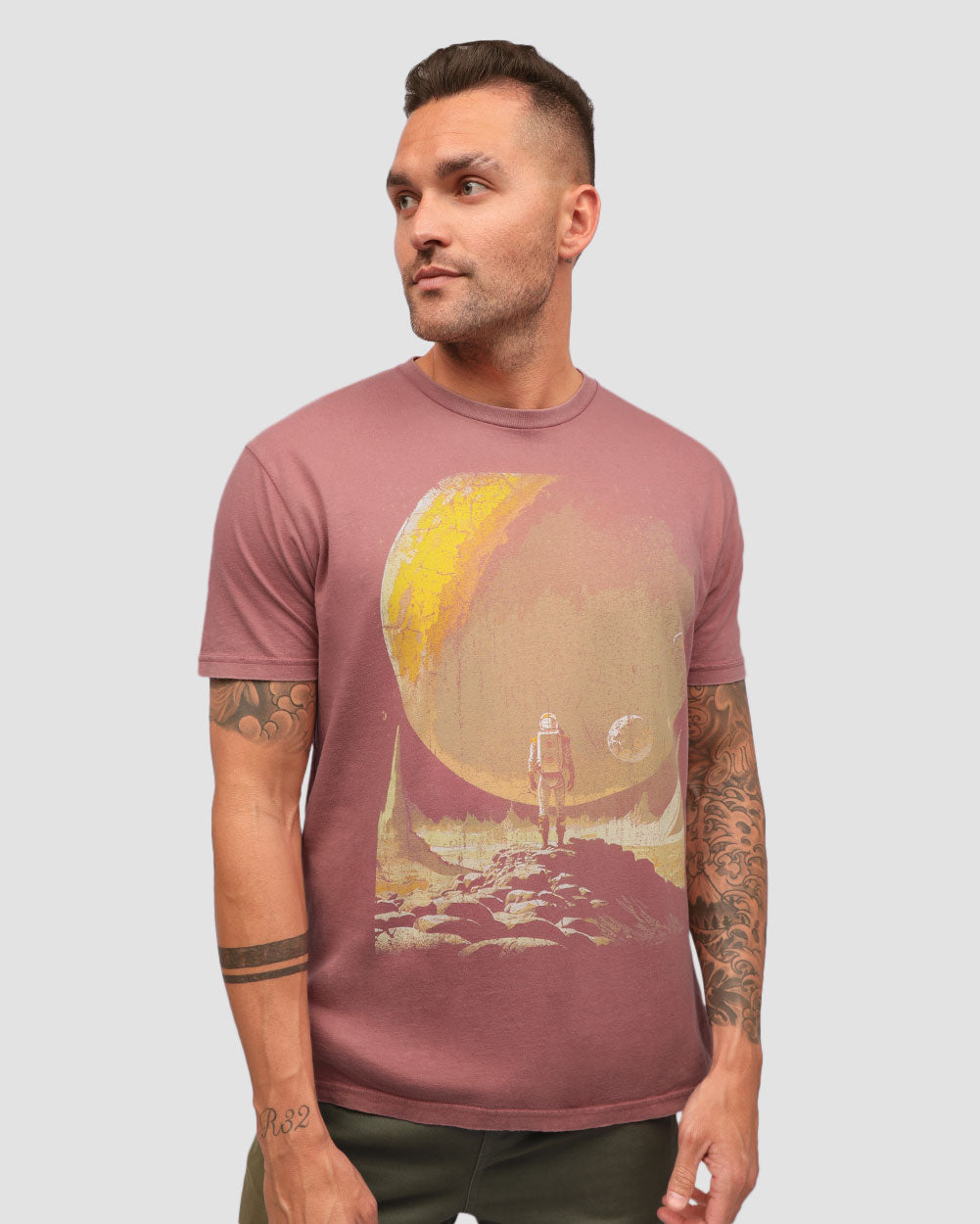 Intergalactic Vintage Tee-Vintage Mauve-Front--Zach---L
