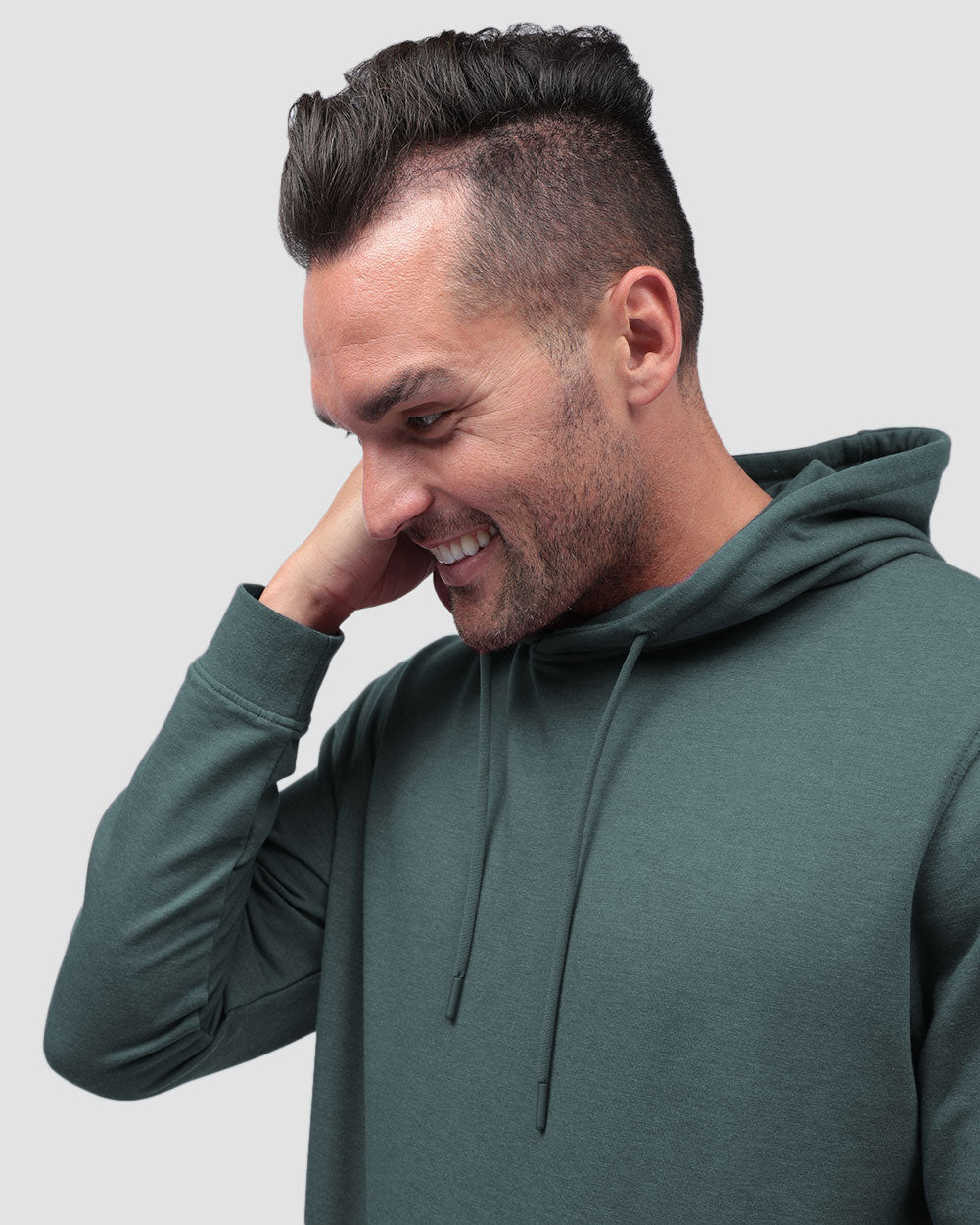 Pullover Hoodie (Classic Pocket) - Non-Branded-Indigo-Lifestyle--Zach---L