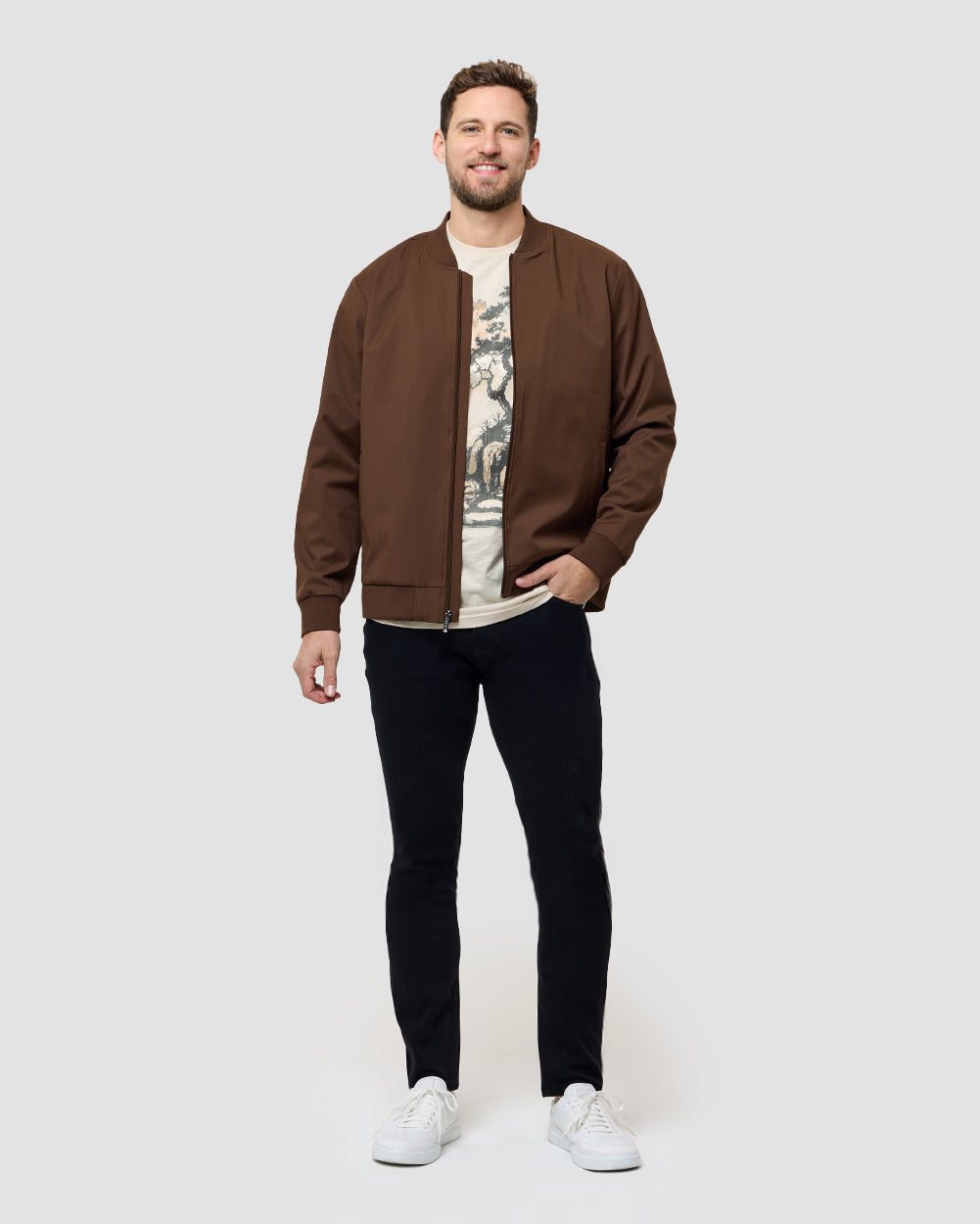 Legacy Stretch Denim Jeans-Black-32"-Regular-Full--Erich---32