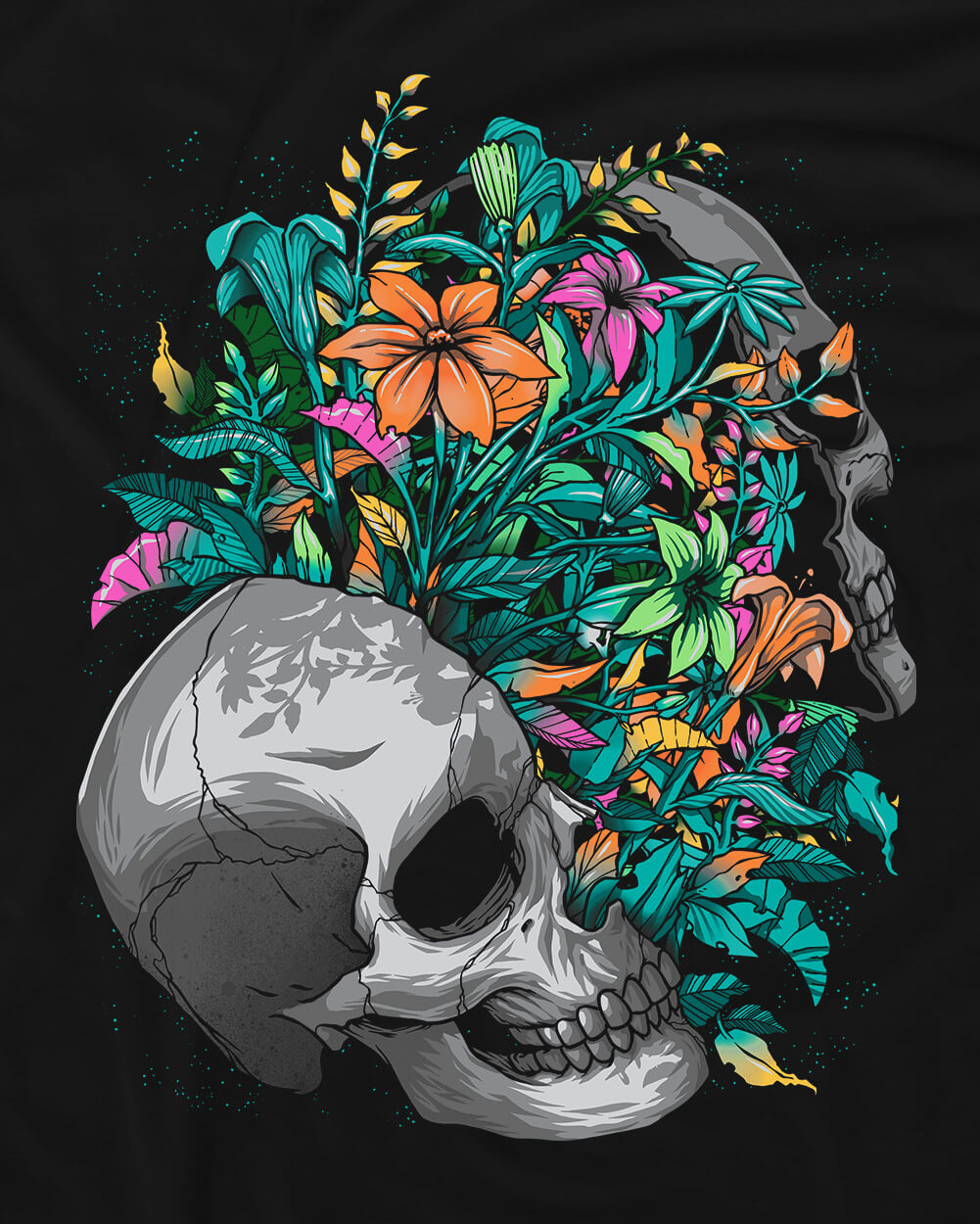 Life After Tee-Black-Regular-Swatch--Nico---L