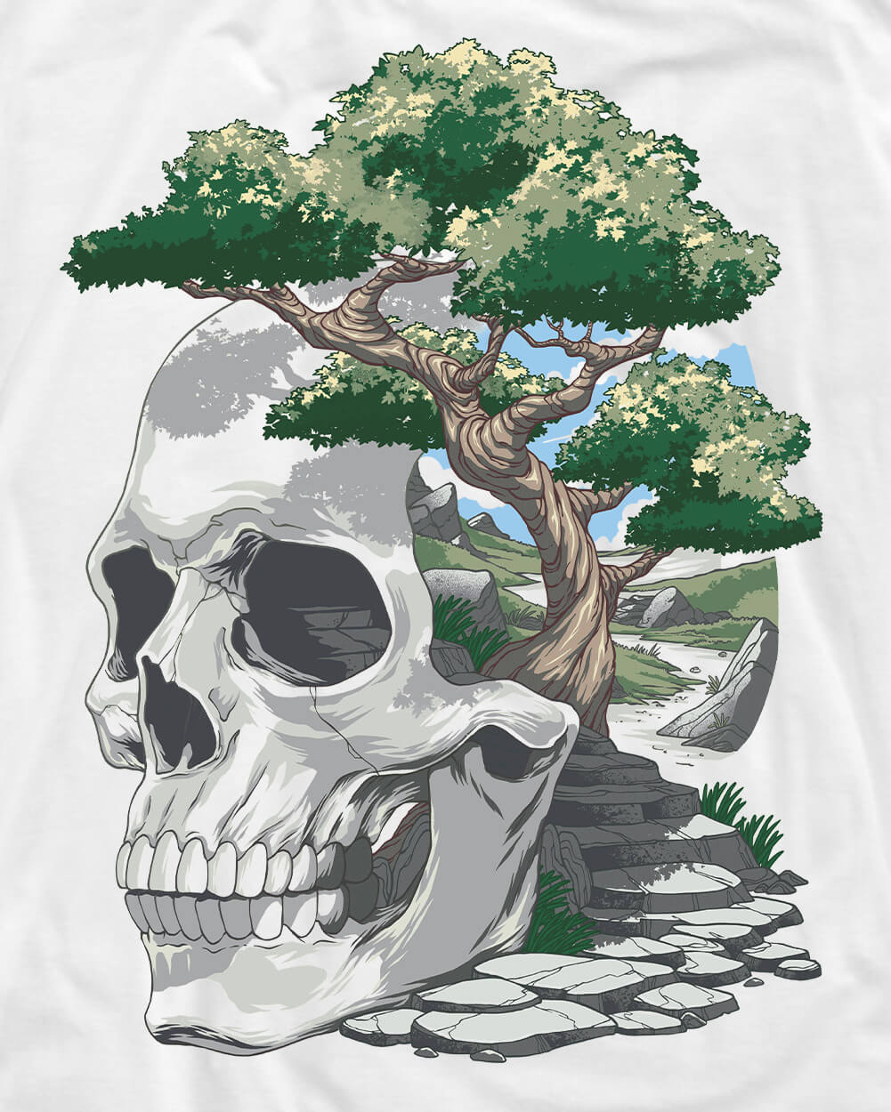 Life Path Tee-White-Regular-Swatch--Nico---L