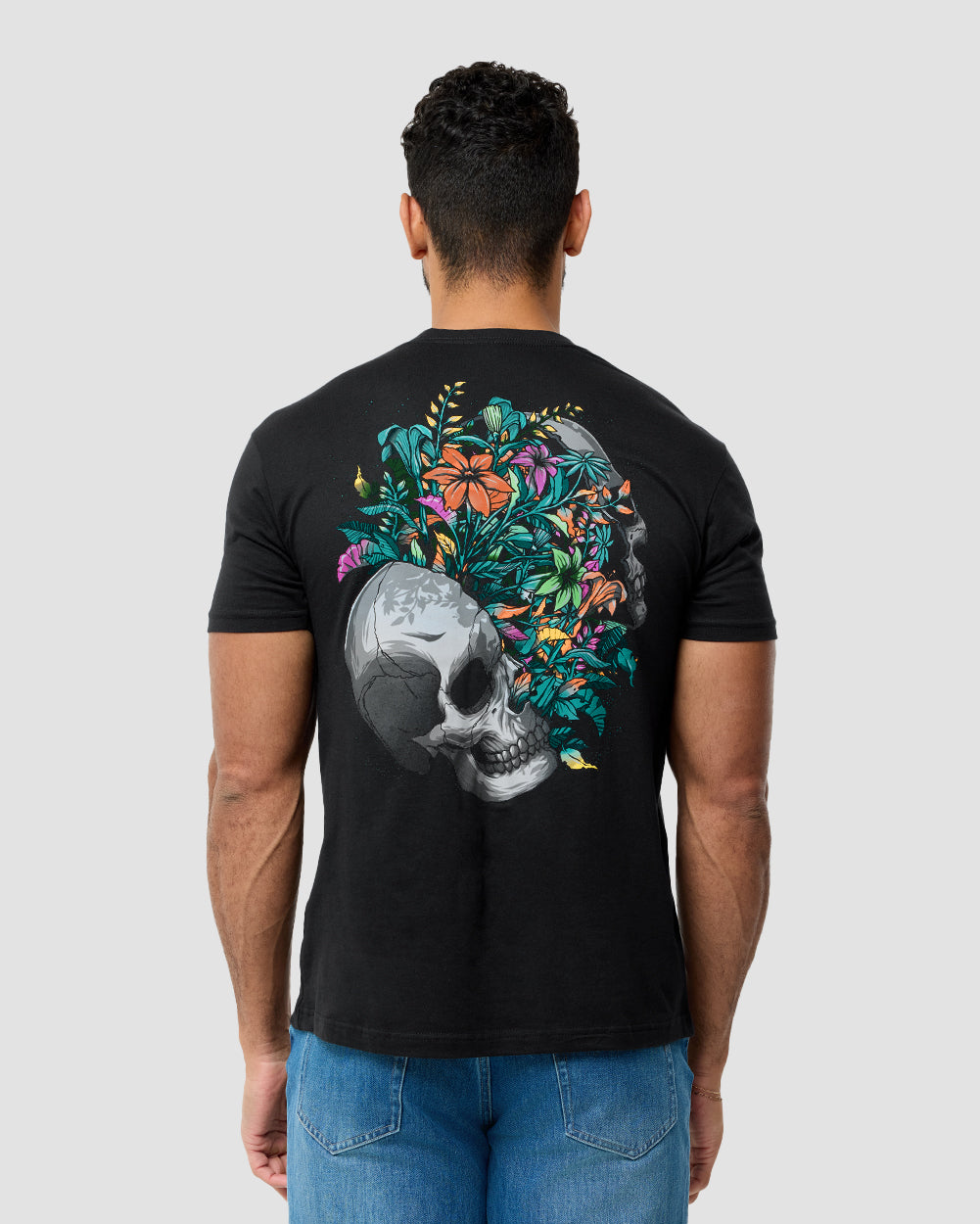 Life After Tee-Black-Regular-Back--Model---L