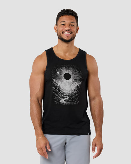 Lunar Canyon Tank-Black-Regular-Front--Nico---L
