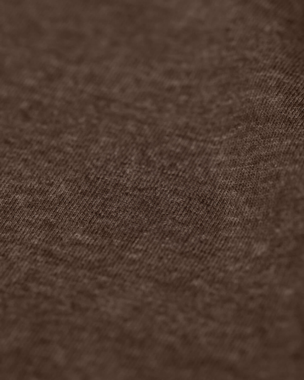 V-Neck Tee - Non-Branded-Brown-Detail--Model---M-Regular