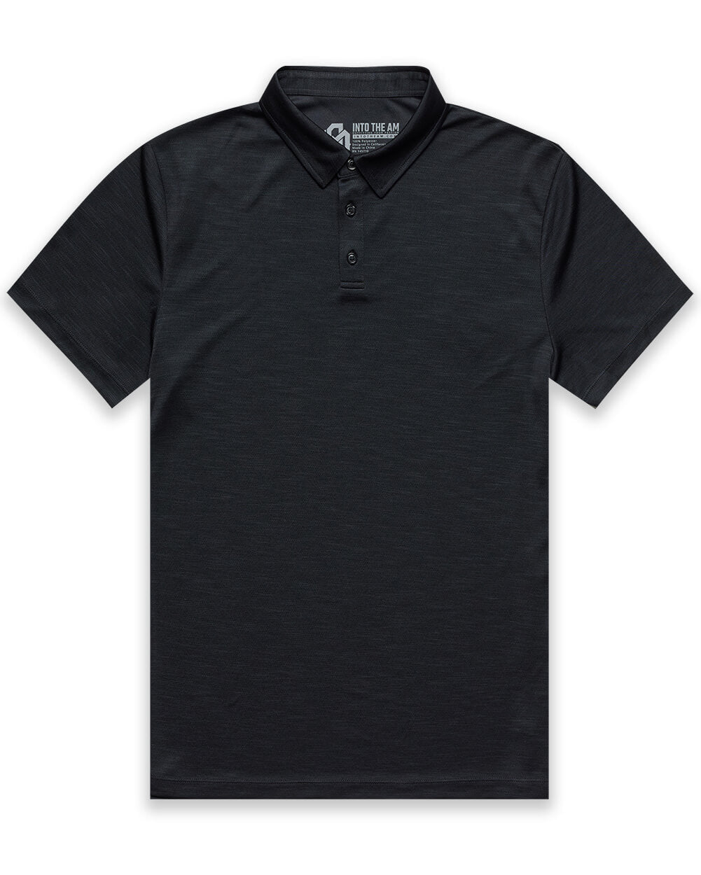Performance Polo - Non-Branded-Black-Regular-Mock--Alex---M