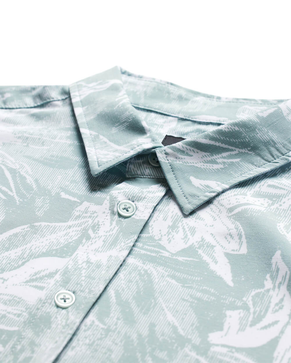 Relaxed Button Up-Slate Green Floral-Regular-Detail3--Alex---M