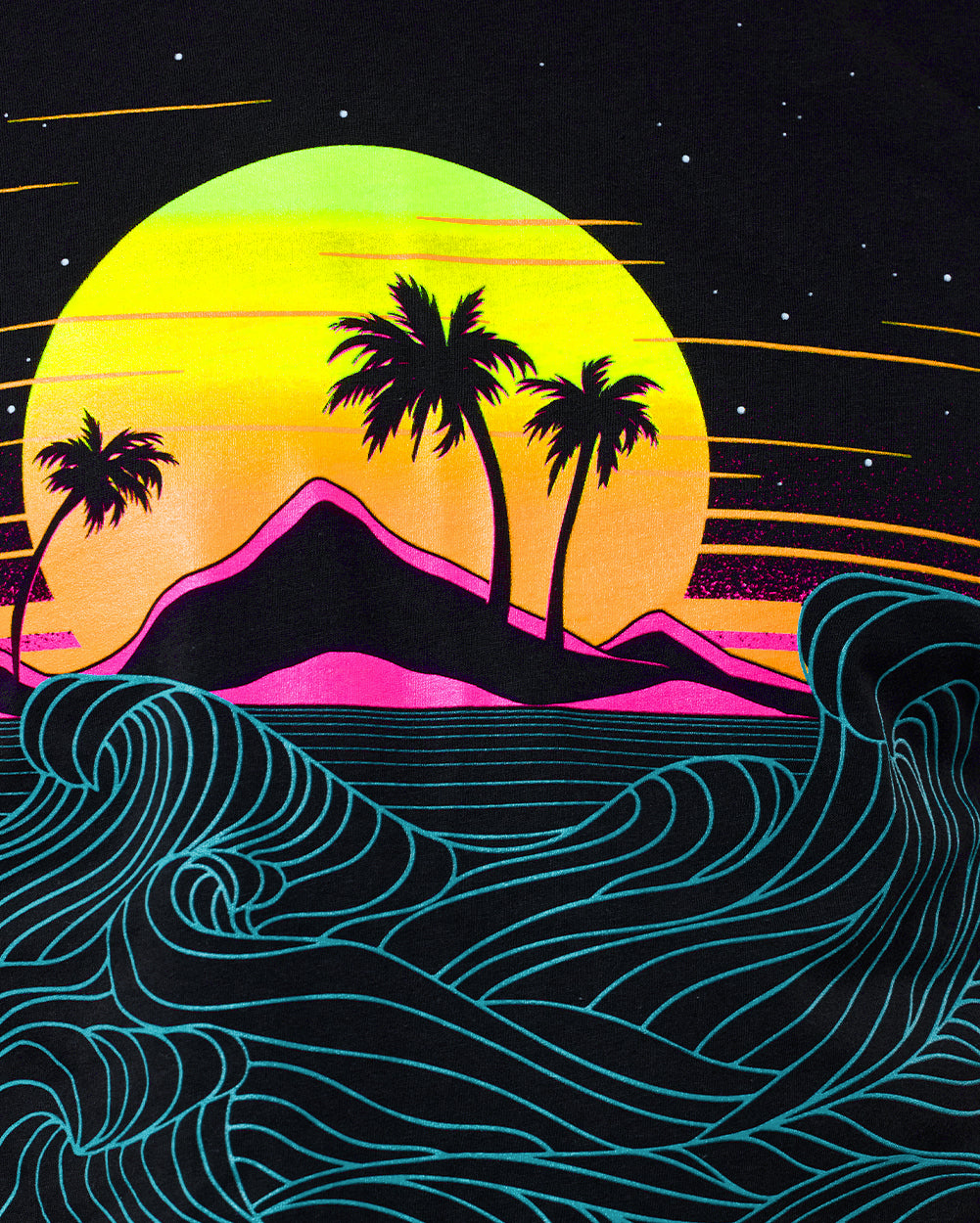 Neon Coast Glow-in-the-Dark Tee-Black-Regular-Detail--Nico--L