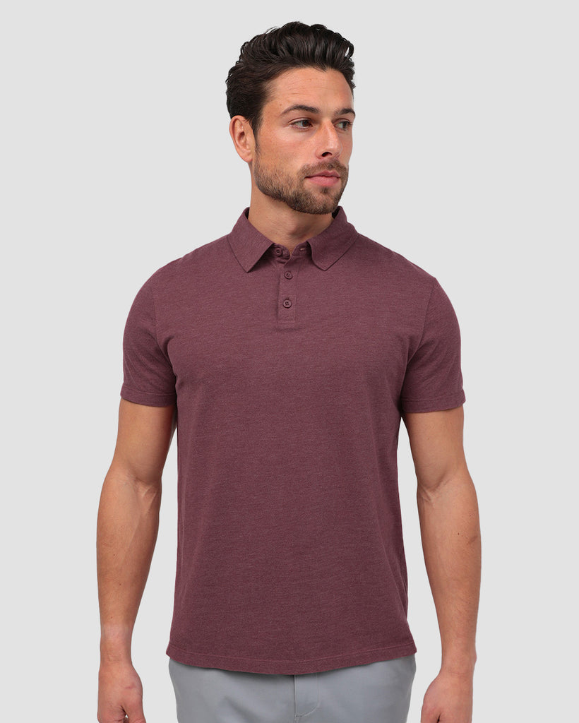 Polo - Non-Branded-Maroon-Regular-Front--Tom---M