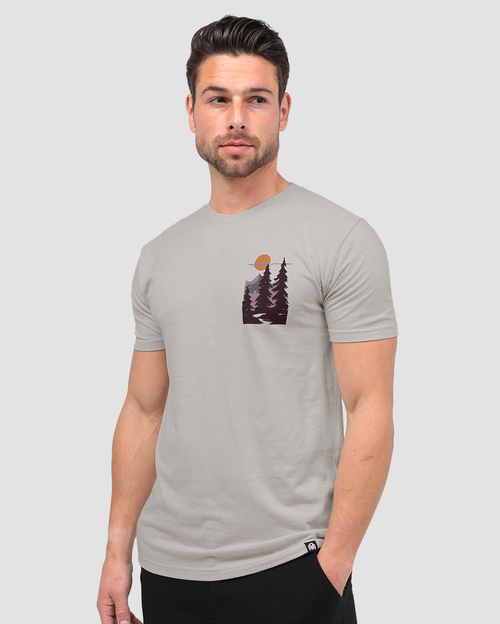 Purple Peaks Tee-Regular-Ivory-Front--Tom---M