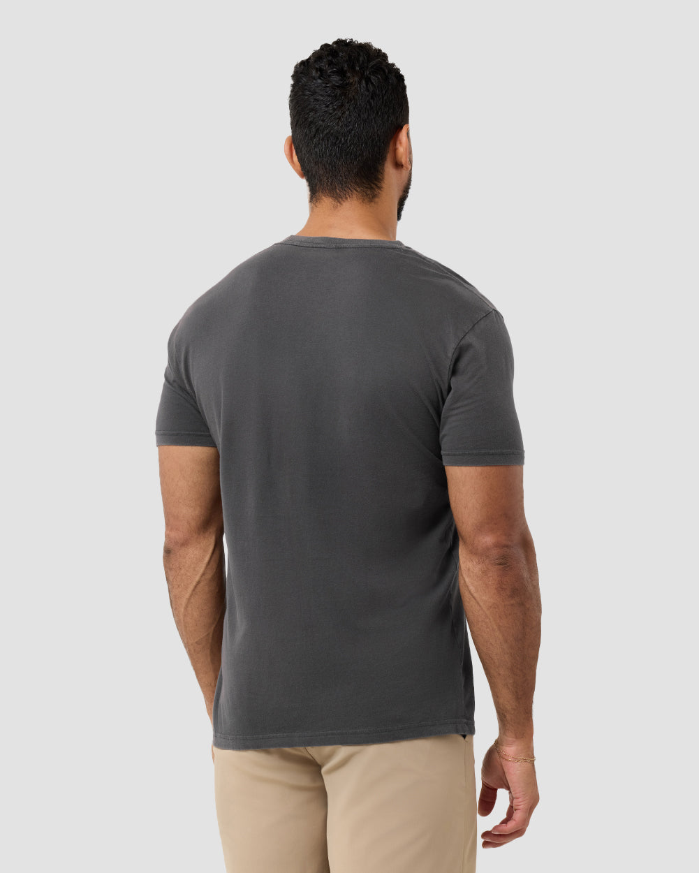 Sunset Swell Vintage Tee-Vintage Graphite Black-Regular-Back--Model---L