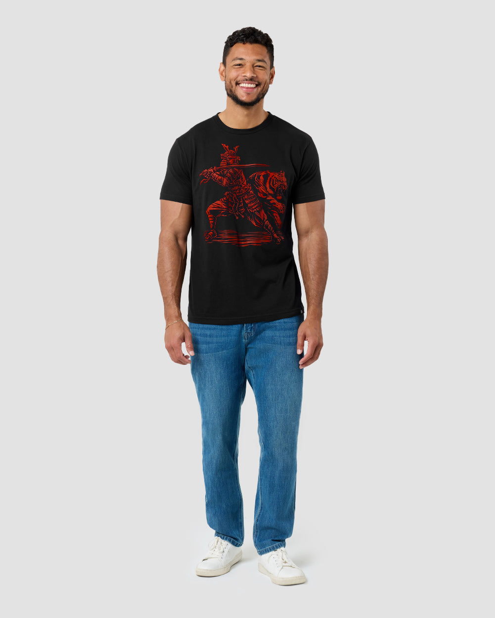 Wild Blade Tee-Black-Regular-Full--Model---L