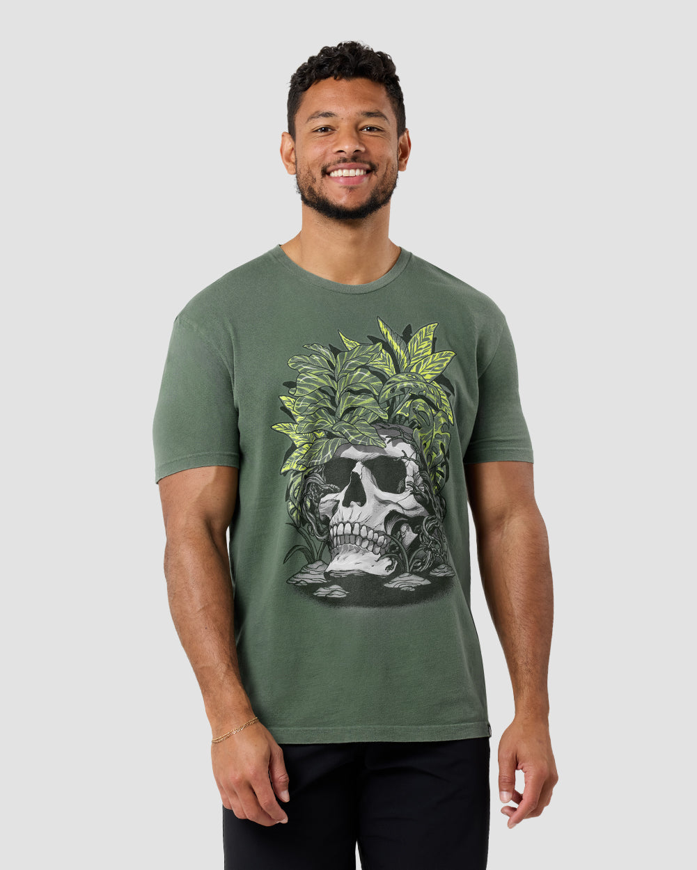 Wild Decay Vintage Tee-Vintage Royal Pine-Front--Nico---L