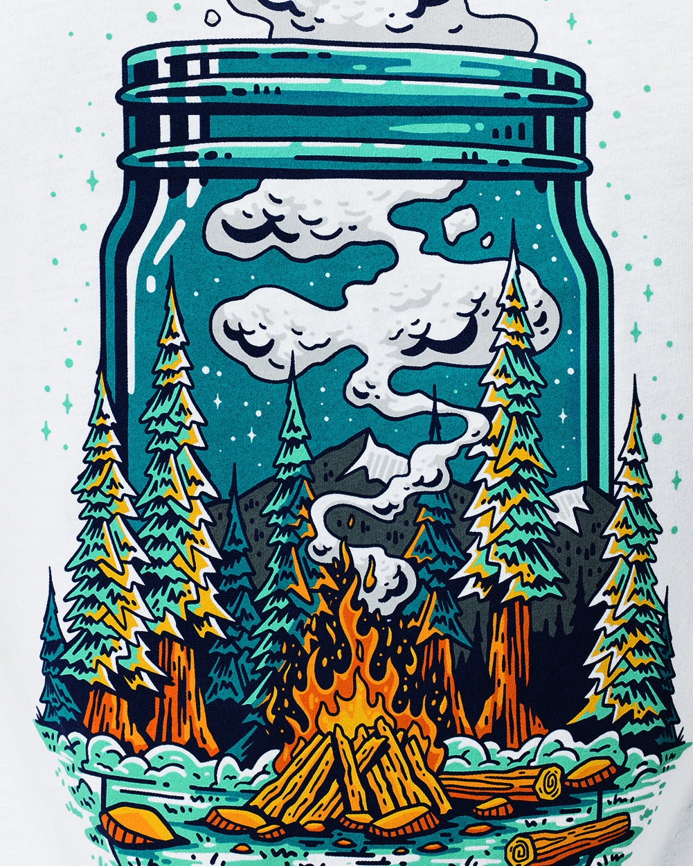 Wild Retreat Tank-White-Regular-Detail2--Nico---L