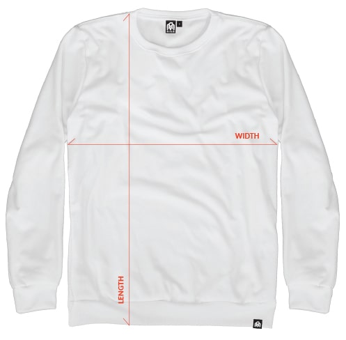 Crewneck Sweatshirts size